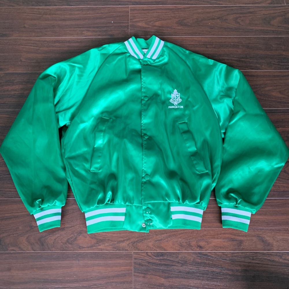 COPY - Vintage Princeton Westark USA Satin Jacket Small